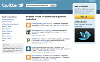 Twitter page